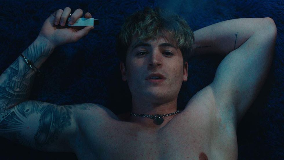 Kieron Moore as Aaron in Elliot Tuttle's 'Blue Film'