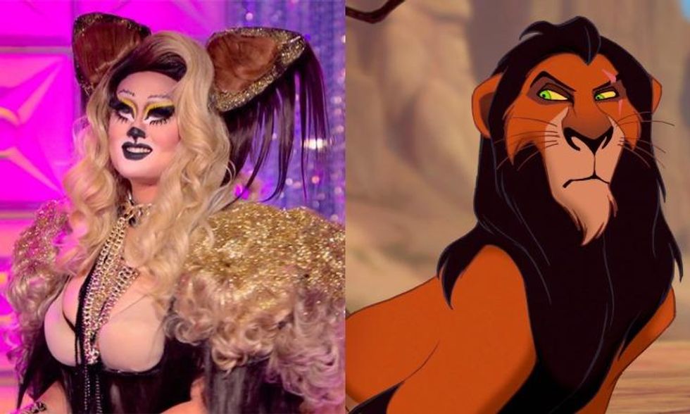 Kim Chi As The Ferocious Feline Scar