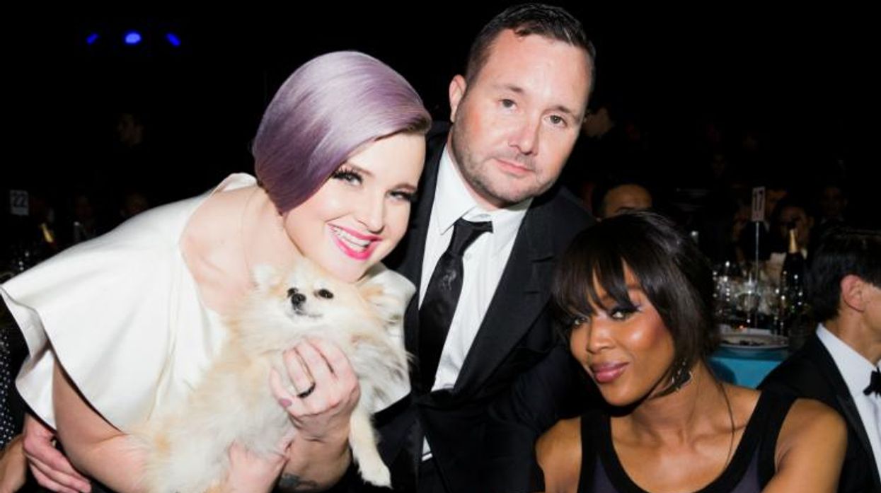 Kim Jones Naomi Campbell amfAR