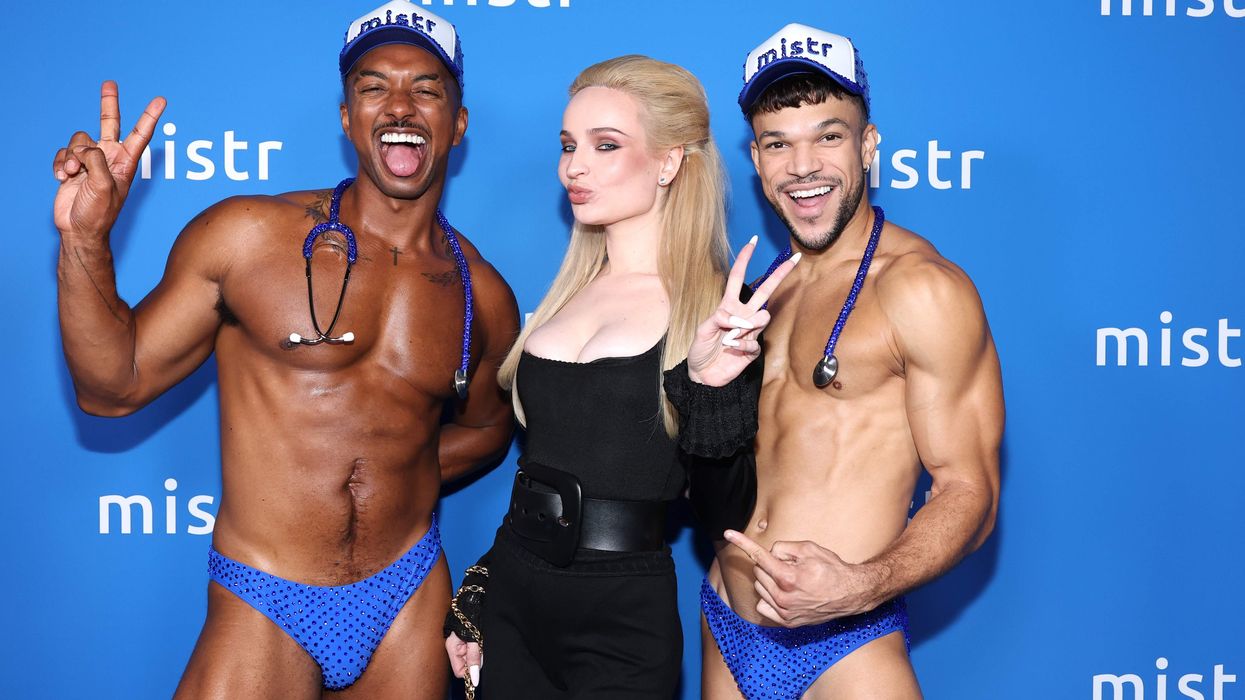 Kim Petras attends MISTR's National PrEP Day.