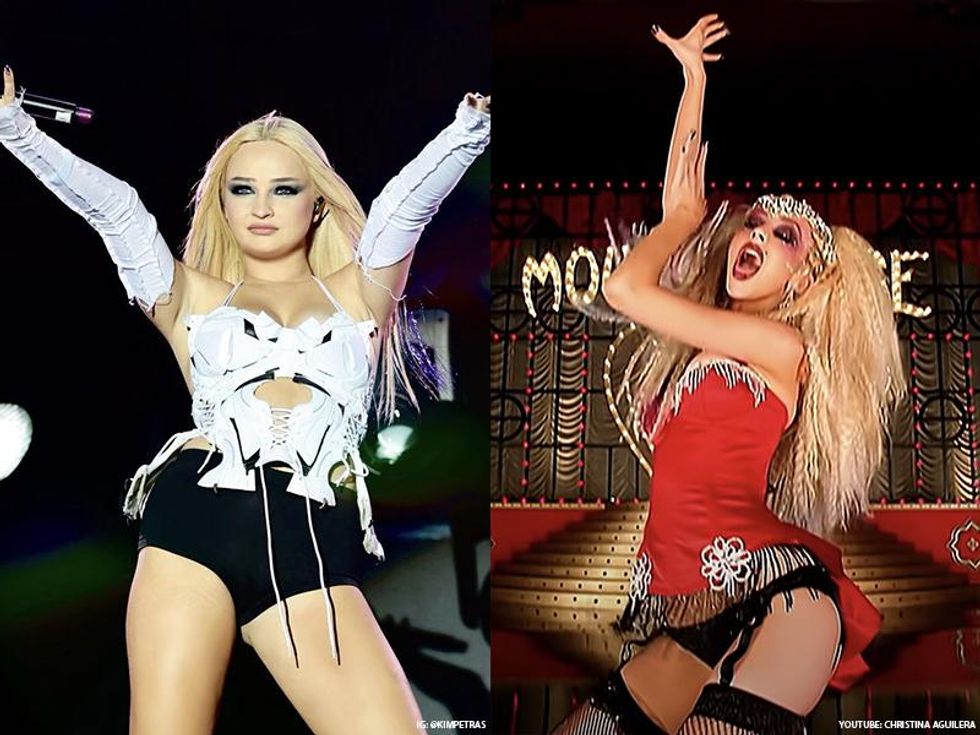 kim petras, christina aguilera