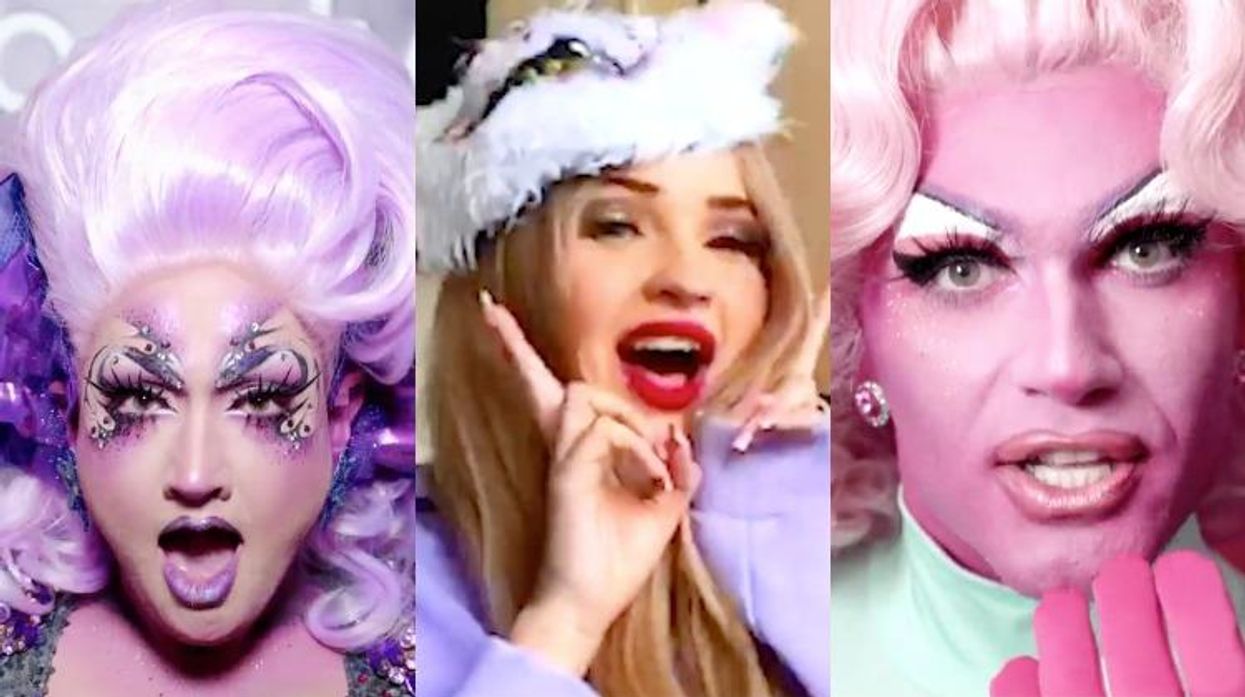 Kim Petras Close Your Eyes Bubly campaign