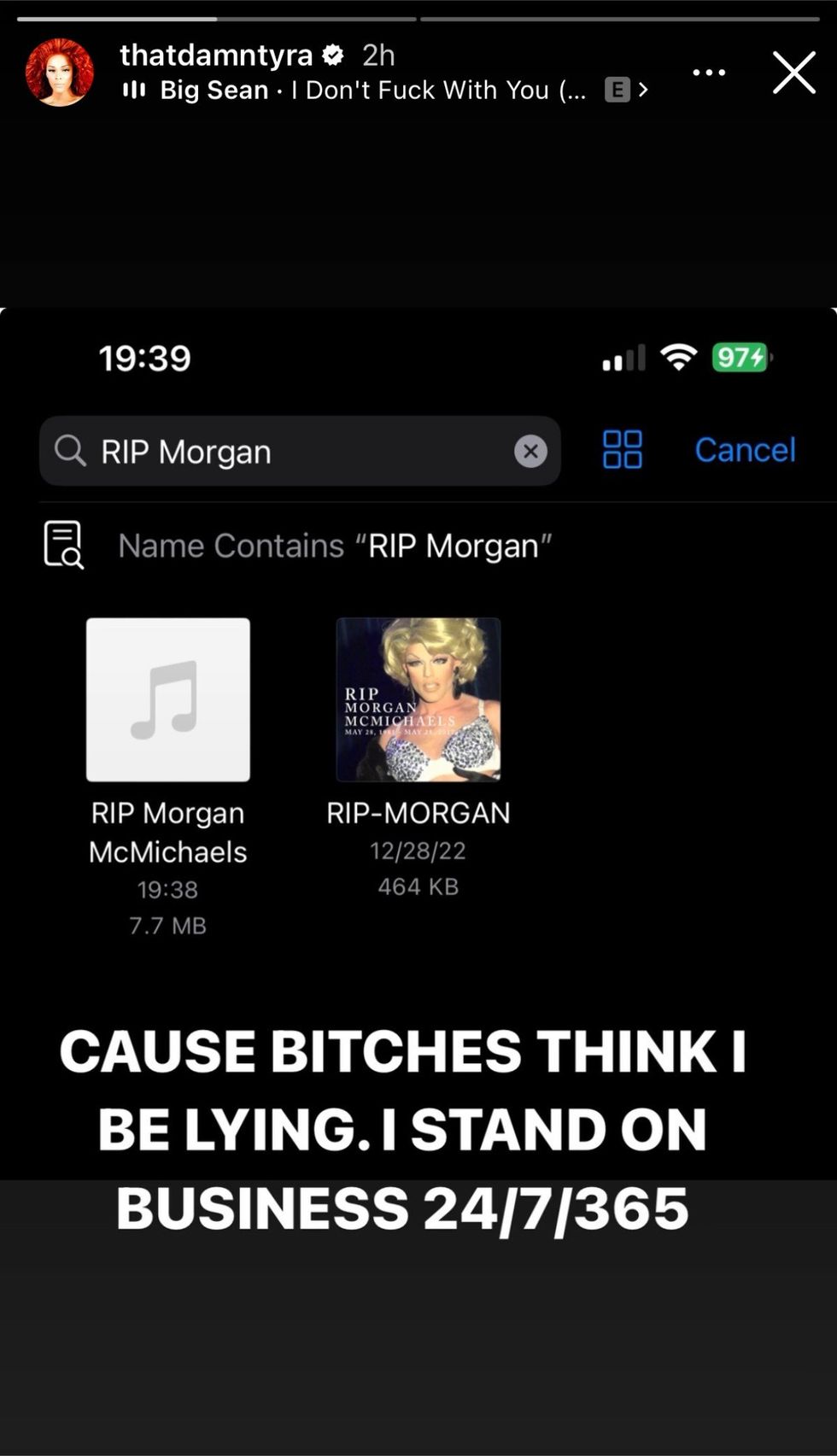 King Tyra via Instagram