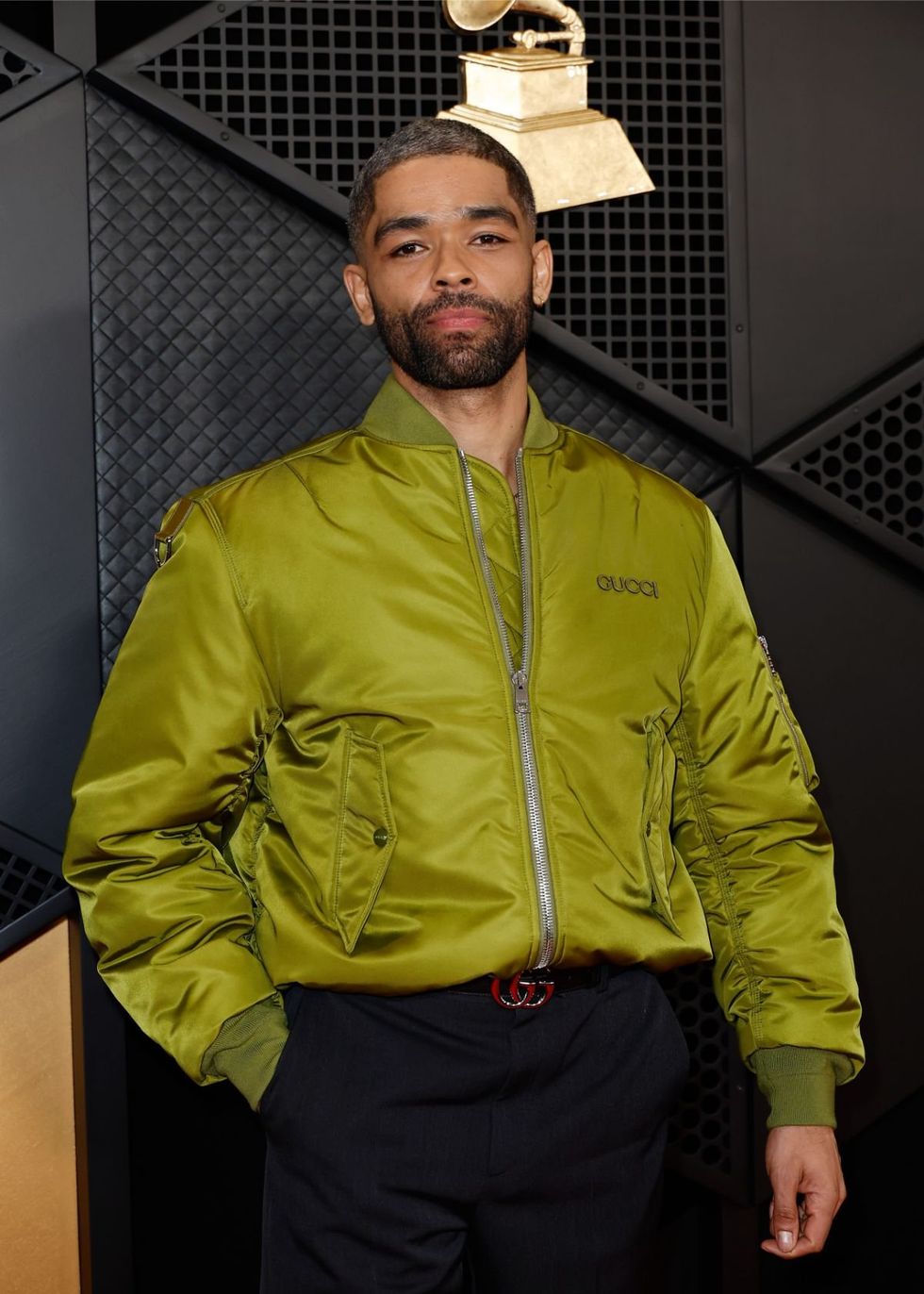 Kingsley Ben-Adir at the 2024 Grammy Awards