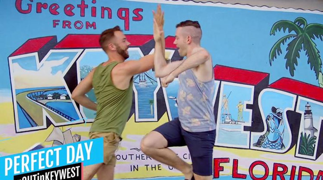 Kit and John Key West