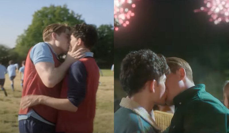 Kit Conner and Joe Locke in the Heartstopper season 3 trailer