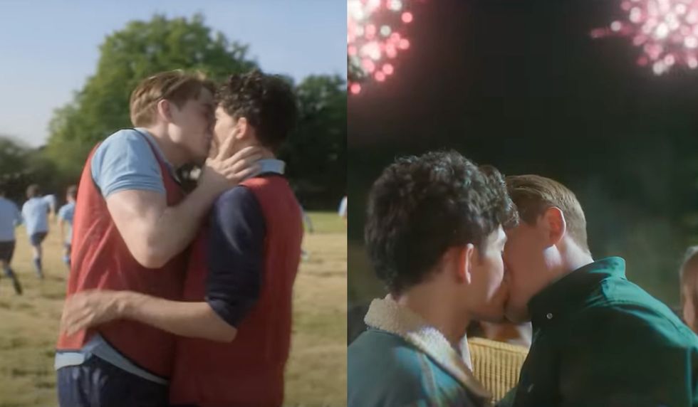 Kit Conner and Joe Locke in the Heartstopper season 3 trailer