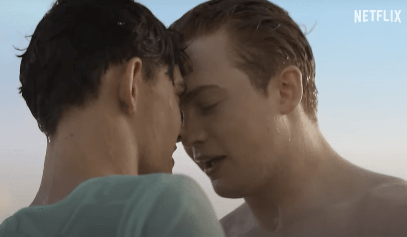 Kit Conner and Joe Locke in the Heartstopper season 3 trailer