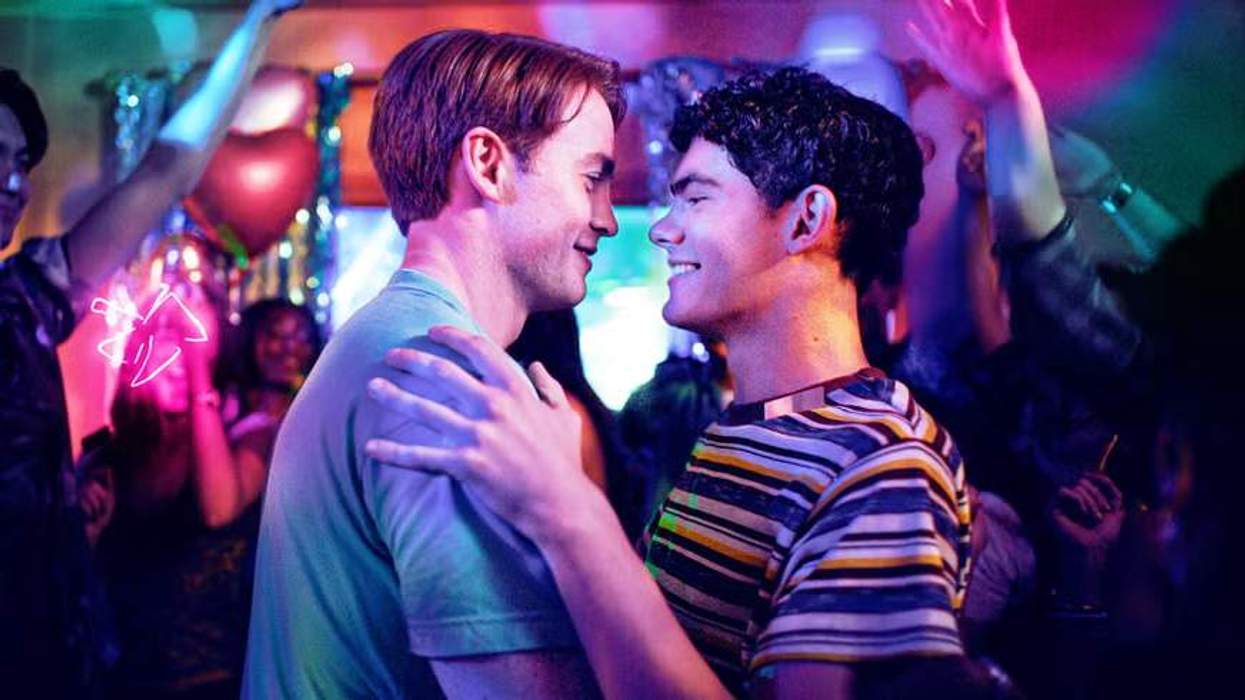 Kit Connor and Joe Locke in Heartstopper Forever.