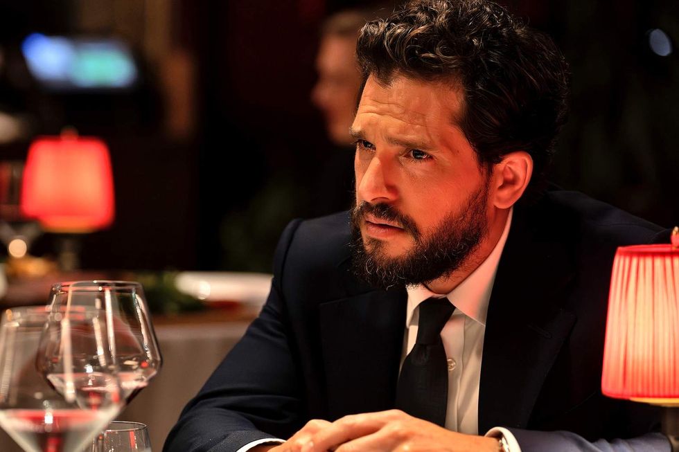 Kit Harington as Sir Henry Muck on Industry season 4 episode 6