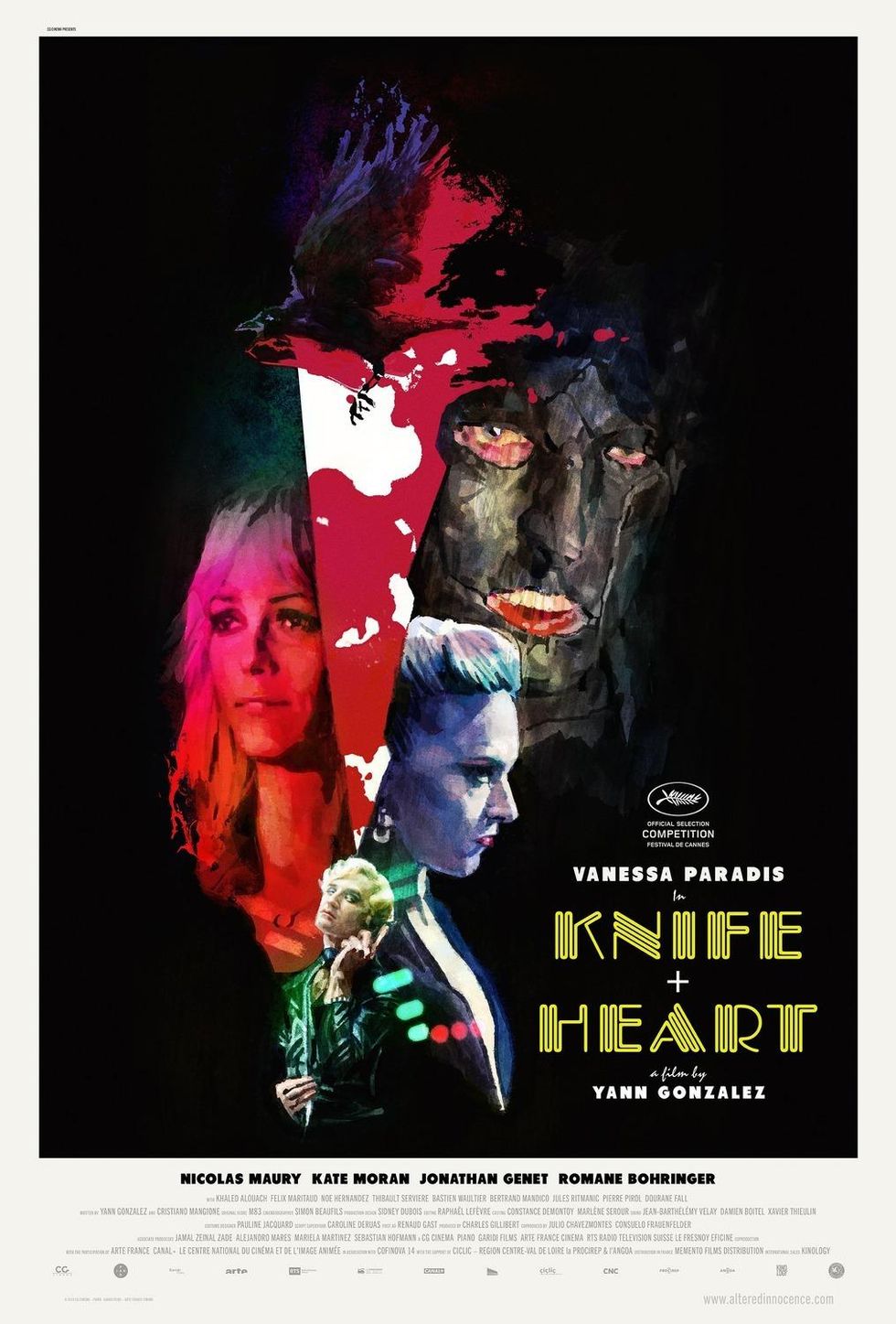 Knife + Heart poster