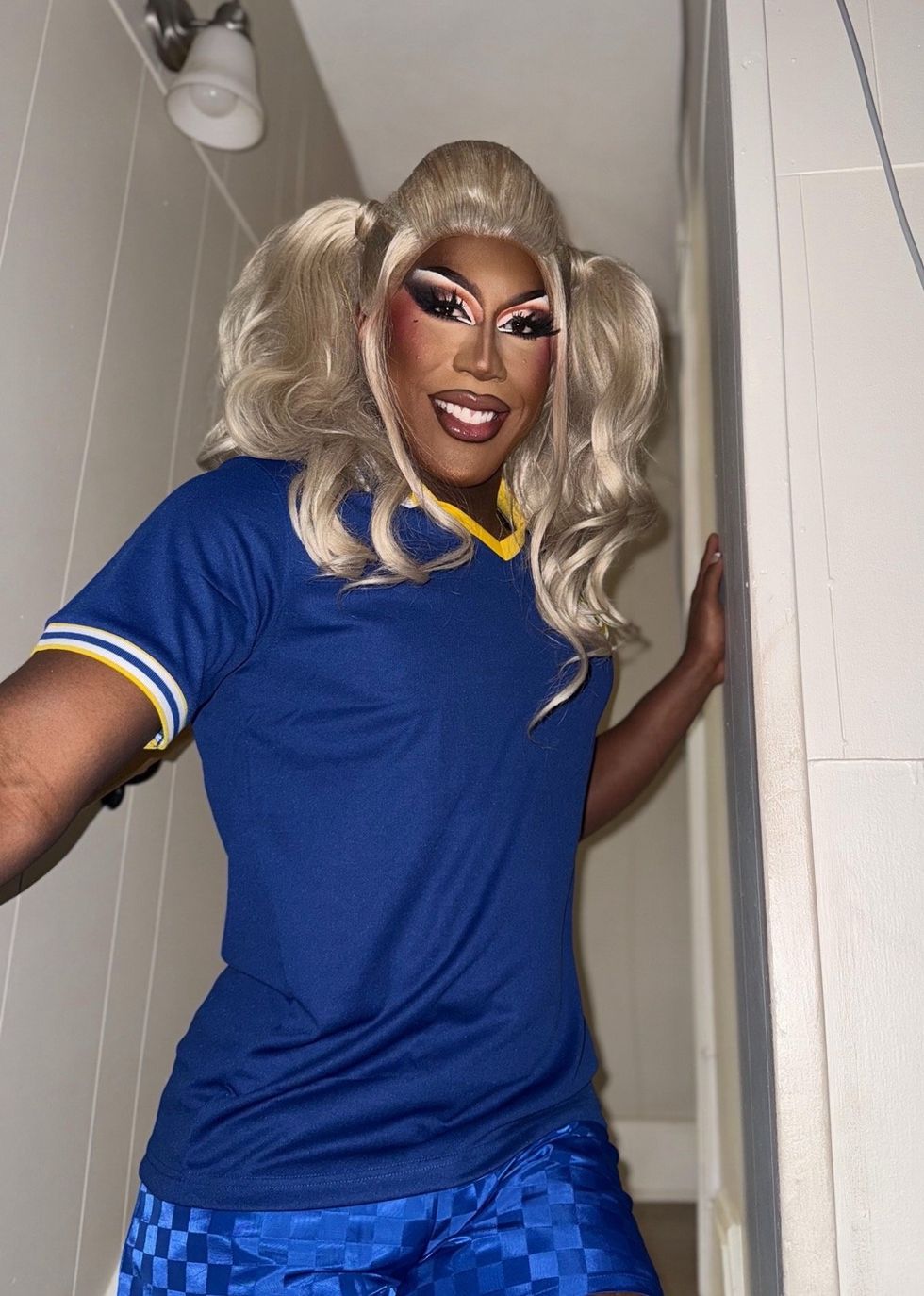 Kori King in Yellowjackets soccer uniform