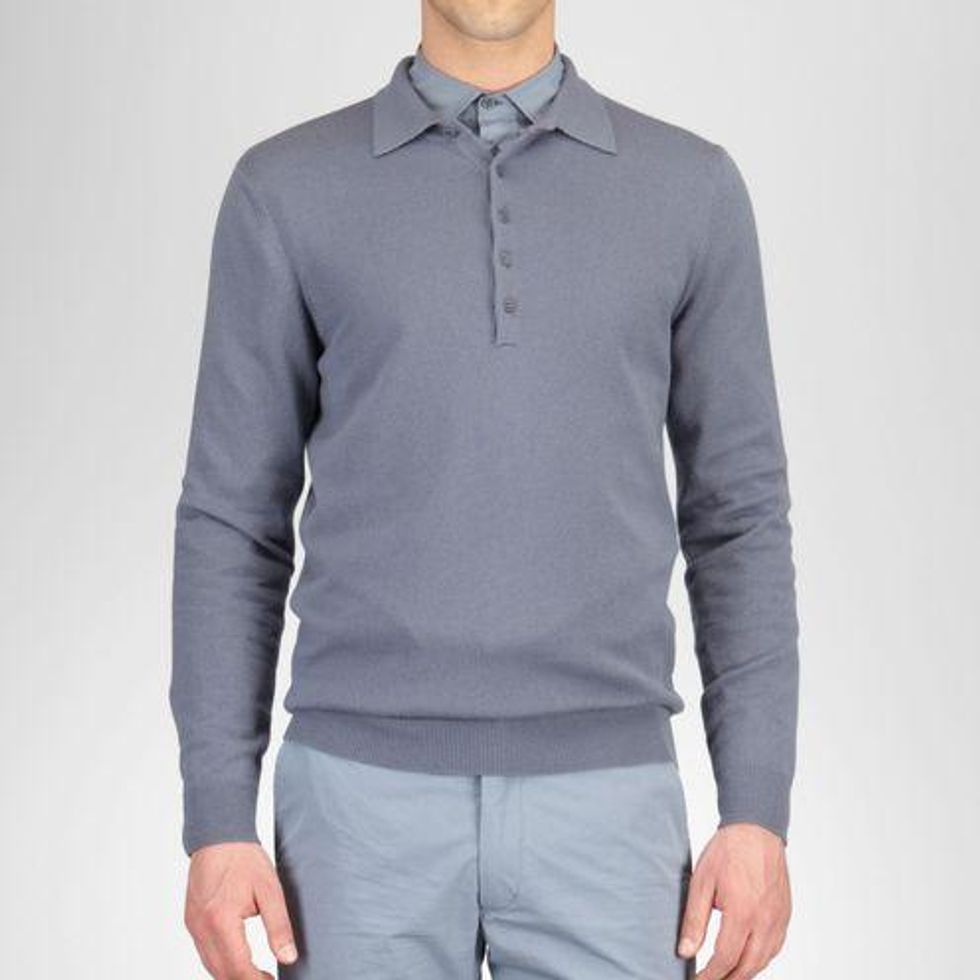 Krim Cashmere Polo Sweater