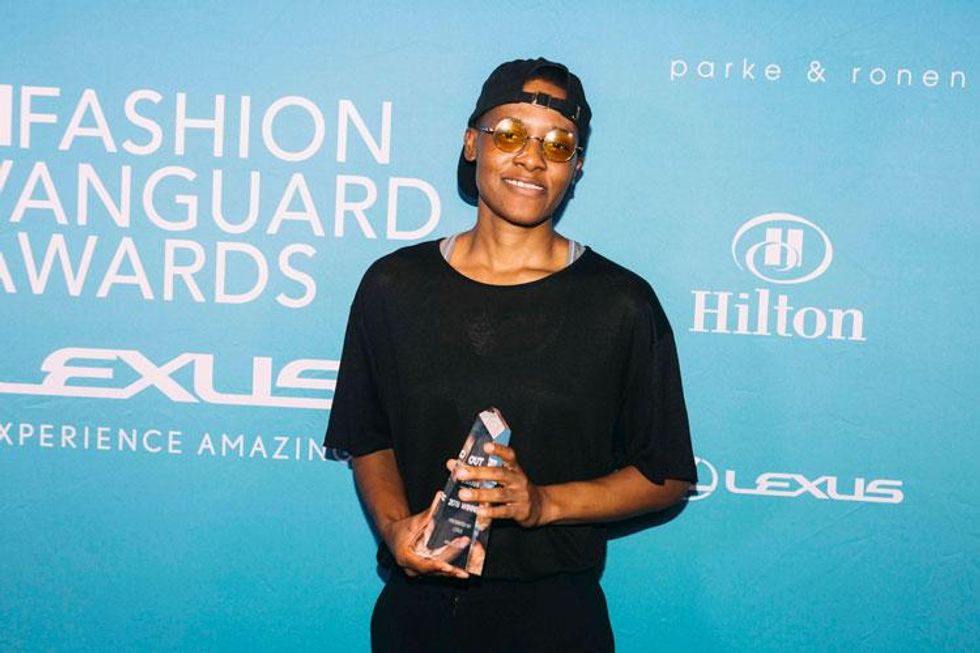 Kris Harring is named the 2018 OUT Fashion Vanguard.