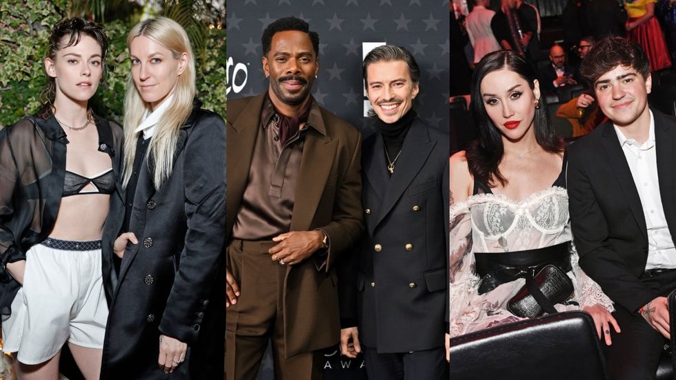 Kristen Stewart and Dylan Meyer; Colman Domingo and Raúl Domingo; Adore Delano and Sasha Allen