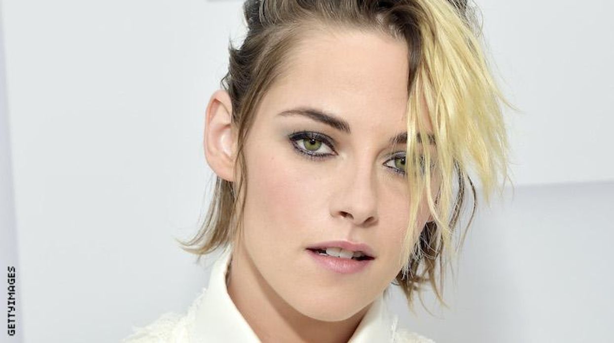 Kristen Stewart at Chanel fashion show.