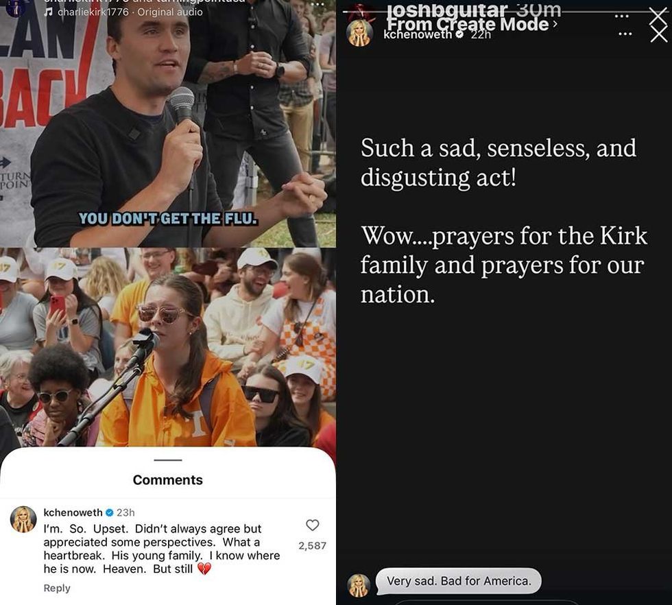 Kristin Chenoweth Instagram