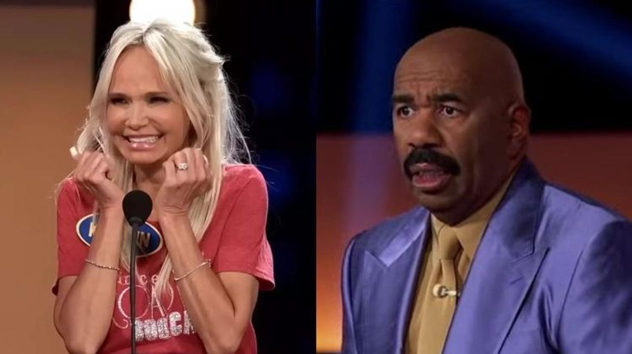 Kristin Chenoweth, Steve Harvey