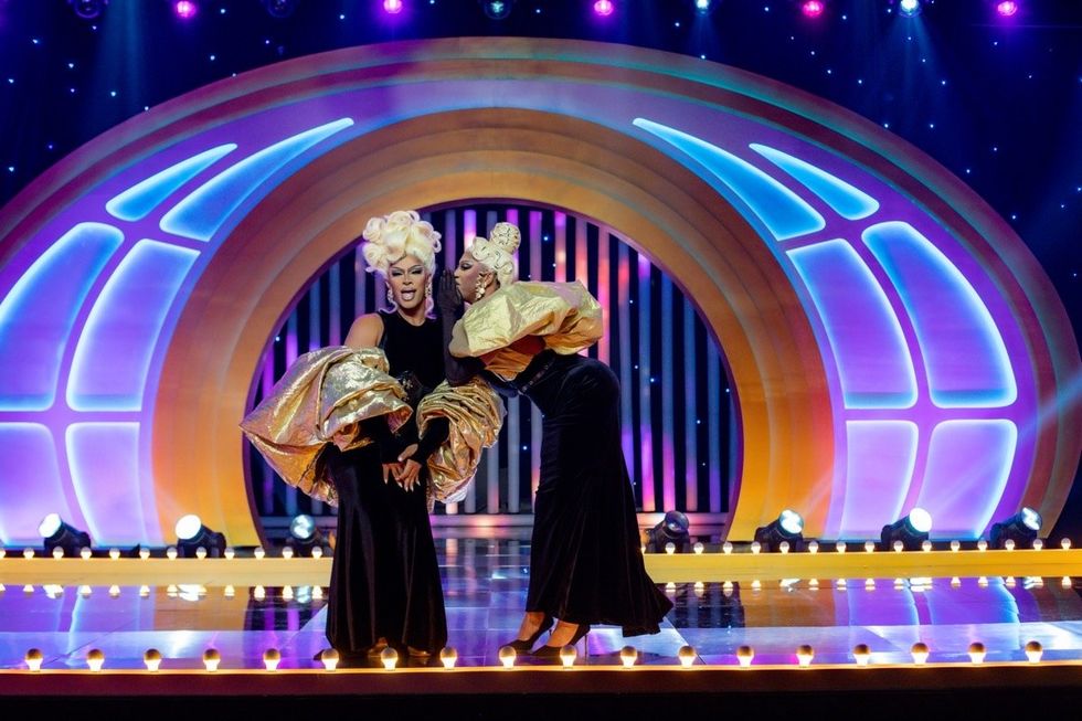 Kween Kong and Soa de Muse on RuPaul's Drag Race Global All Stars episode 9