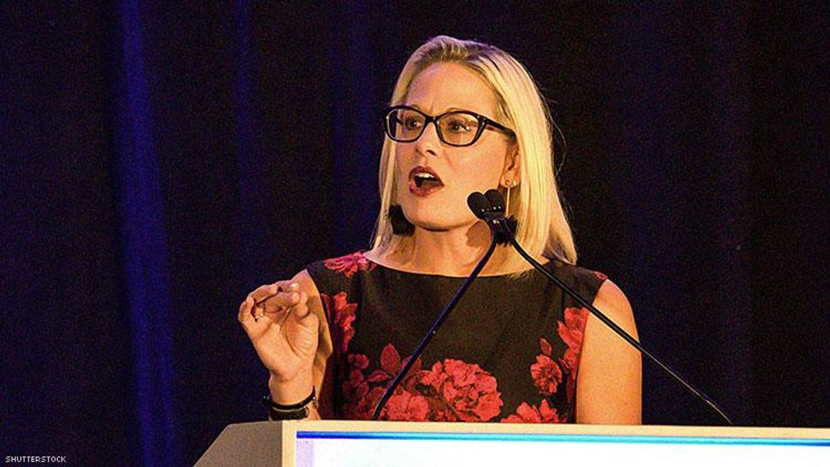 Kyrsten Sinema Is Only LGBTQ+ Lawmaker Who Hasn’t Backed Impeachment