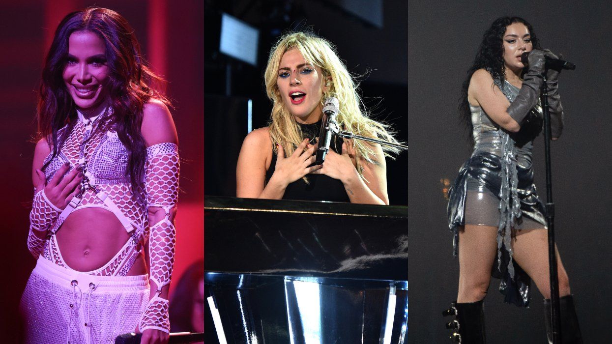 L to R: Anitta, Lady Gaga, Charli XCX