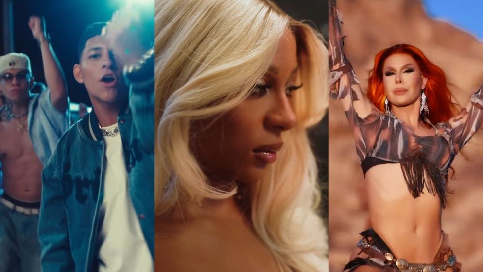 L to R: La Cruz, Victoria Monét, Trinity the Tuck