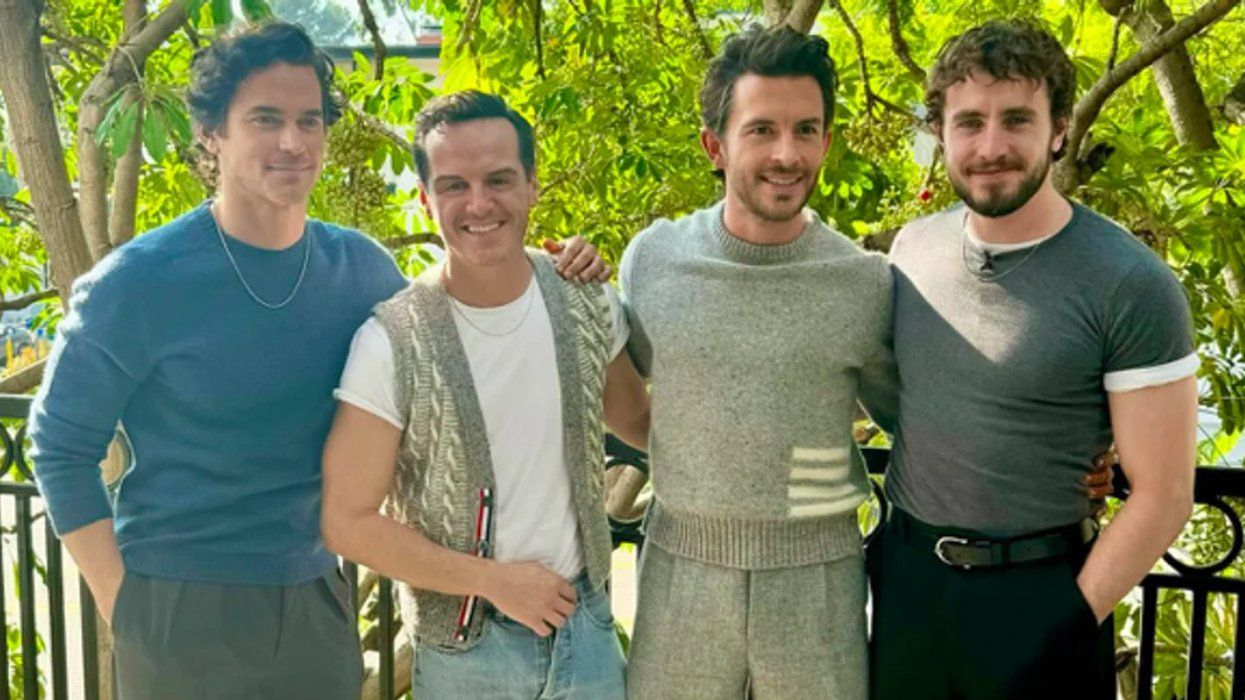(L to R) Matt Bomer, Andrew Scott, Jonathan Bailey, and Paul Mescal