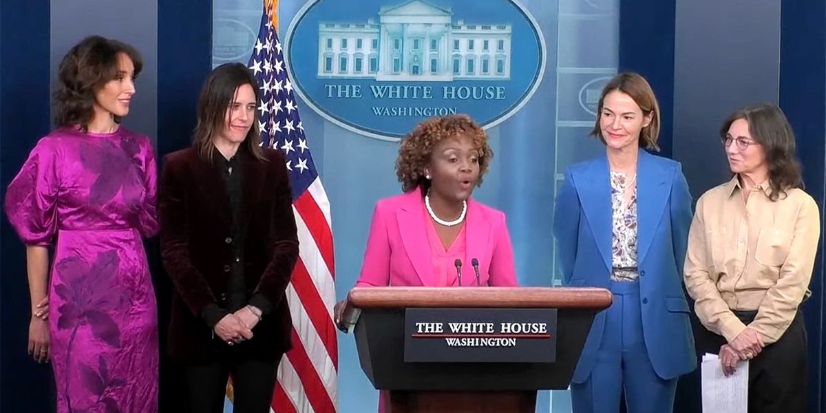 'The L Word' Cast & Creator Visit the White House for Lesbian