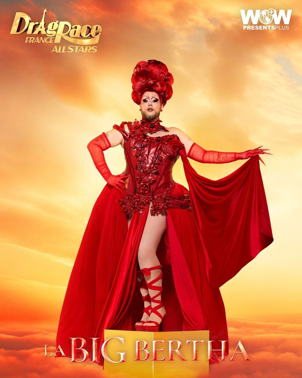 La Big Bertha on \u200bDrag Race France All Stars\u200b