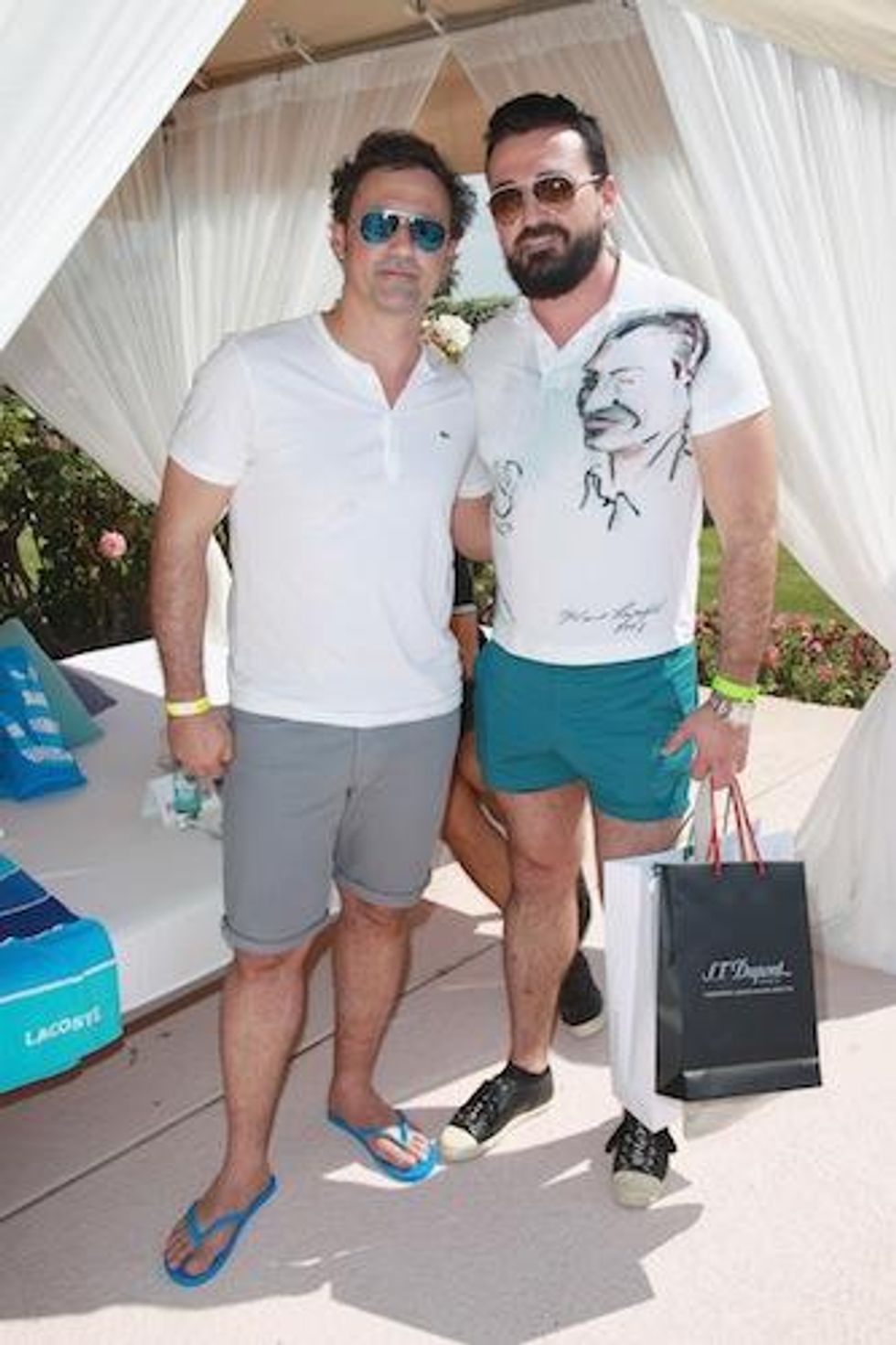 Lacoste CEO Francis Pierrel & Kiehl's CEO Chris Salgardo