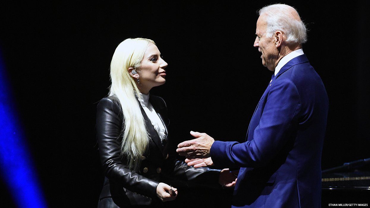 lady gaga and pres biden
