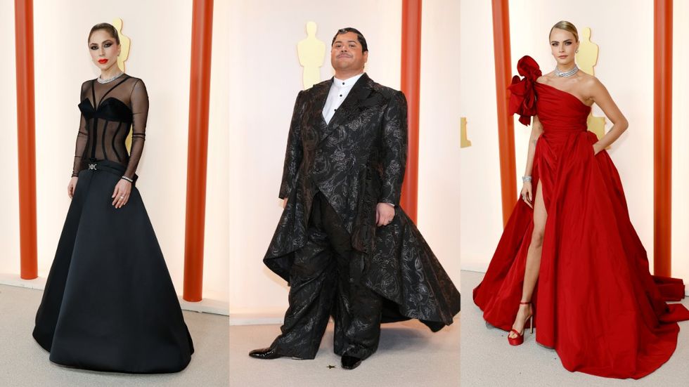 Lady Gaga, Harvey Guillen, Cara Delevingne