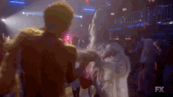 lady gaga horse american horror story hotel gif