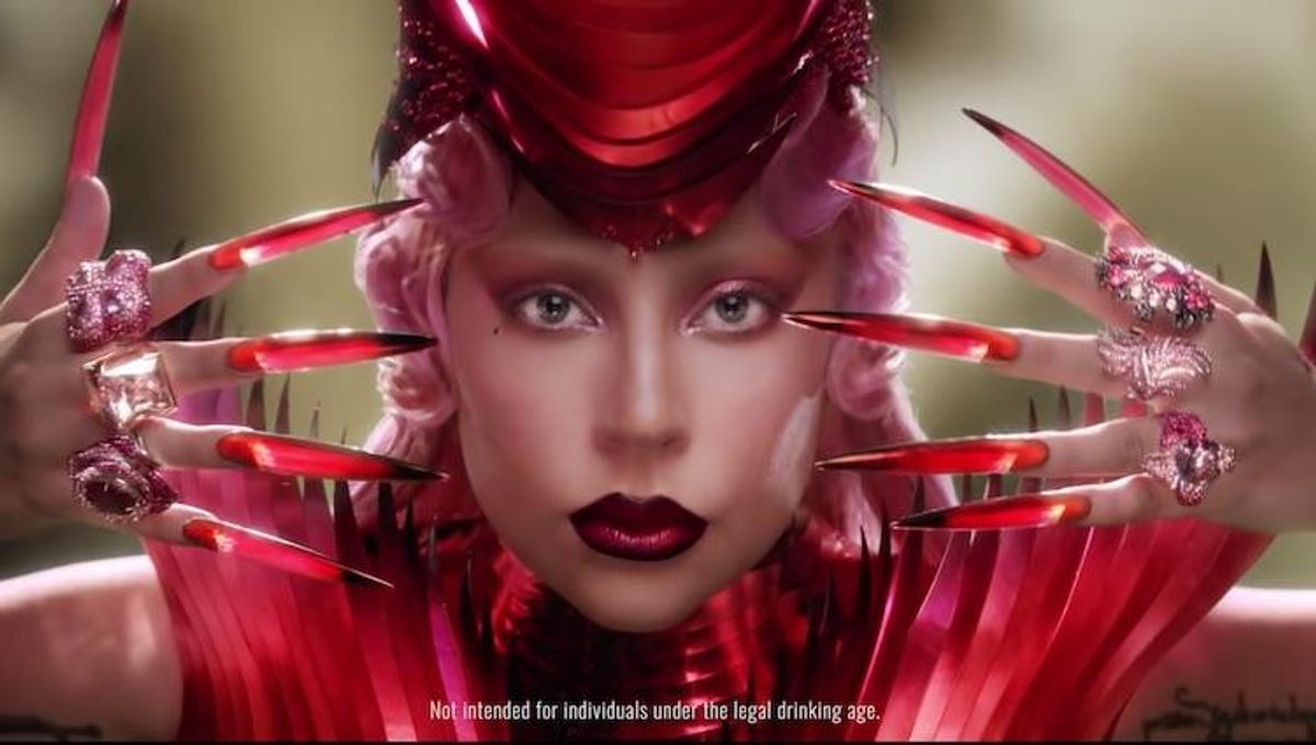 Lady Gaga in Dom Perignon short film.