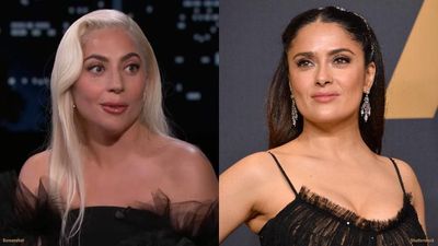 Salma Hayek Sex Porn - Lady Gaga Opens Up About 'House of Gucci' Sex Scene With Salma Hayek