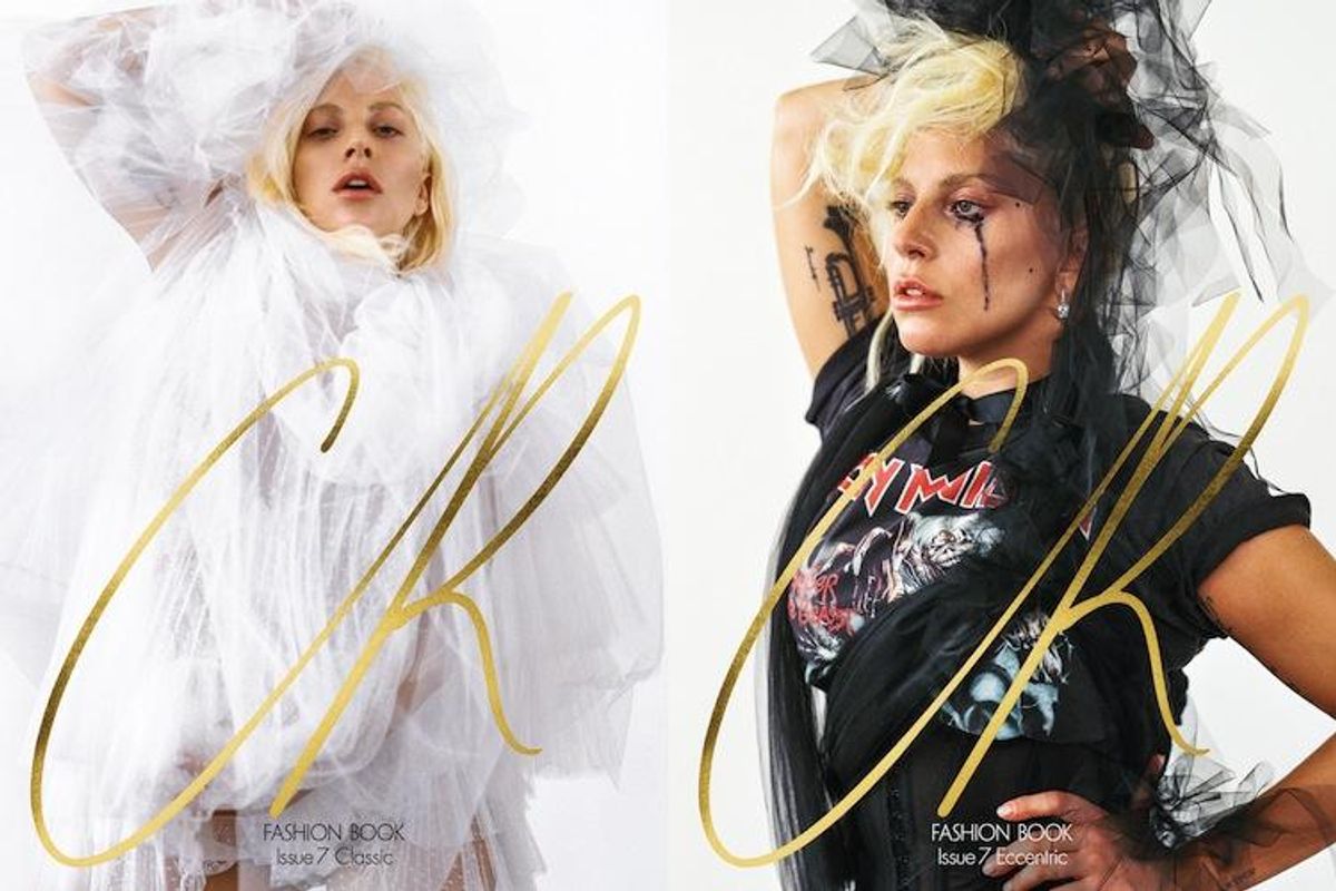 Lady Gaga magazine cover Bruce Weber CR Fashion Book