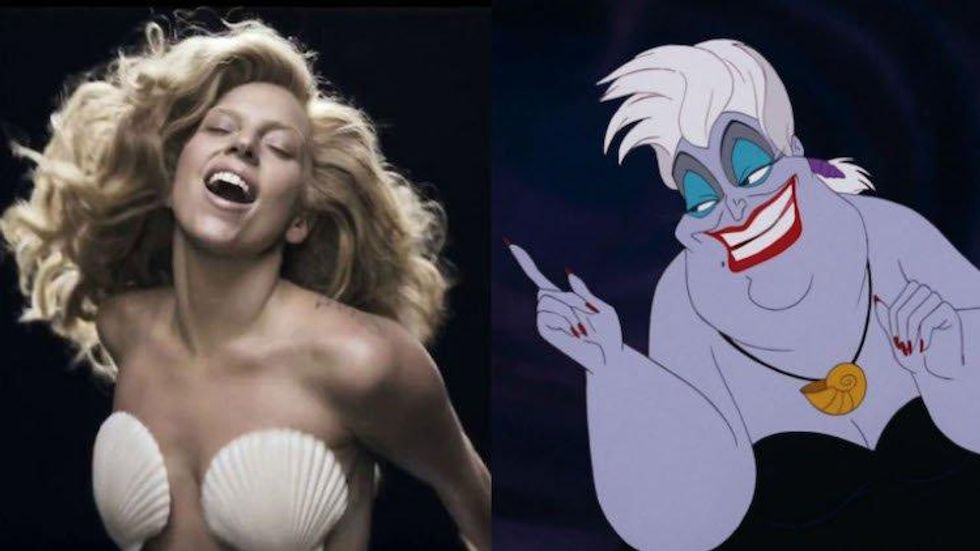 Lady Gaga Rumored to Play Ursula in Live-Action Little Mermaid