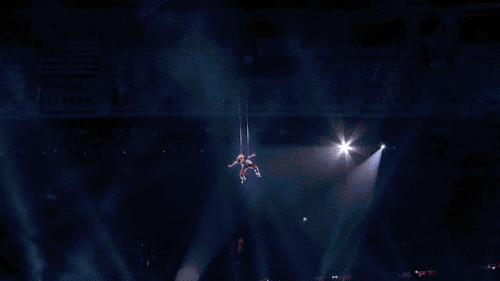 lady gaga super bowl halftime gif