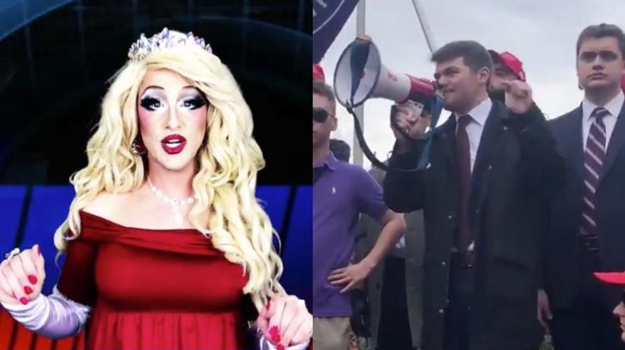 Lady Maga and NIck Fuentes