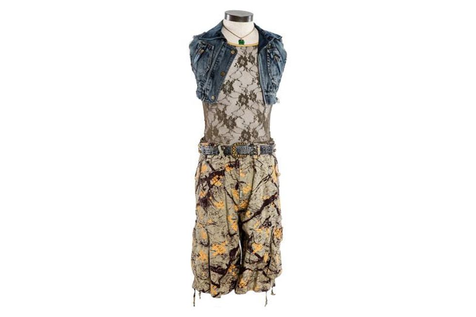 Lafayette short jean jacket baggy shorts 2227