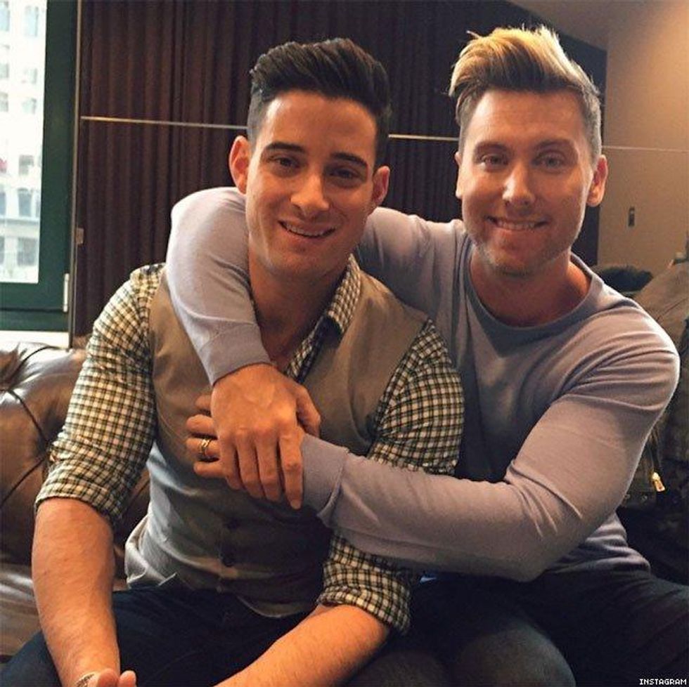 Lance Bass, 36, and Michael Turchin, 28
