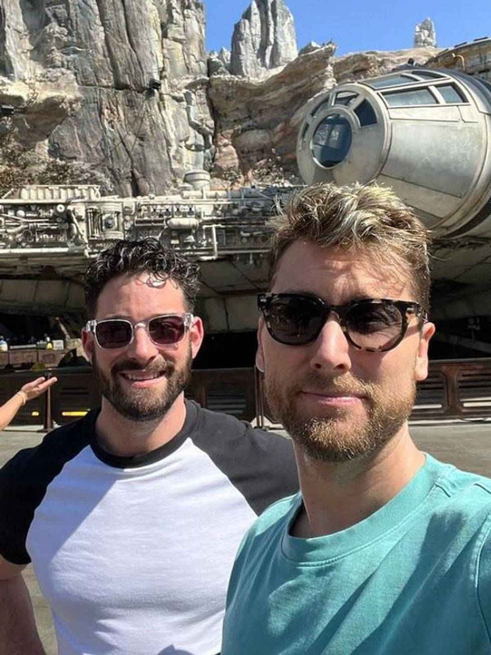 Lance Bass and Michael Turchin