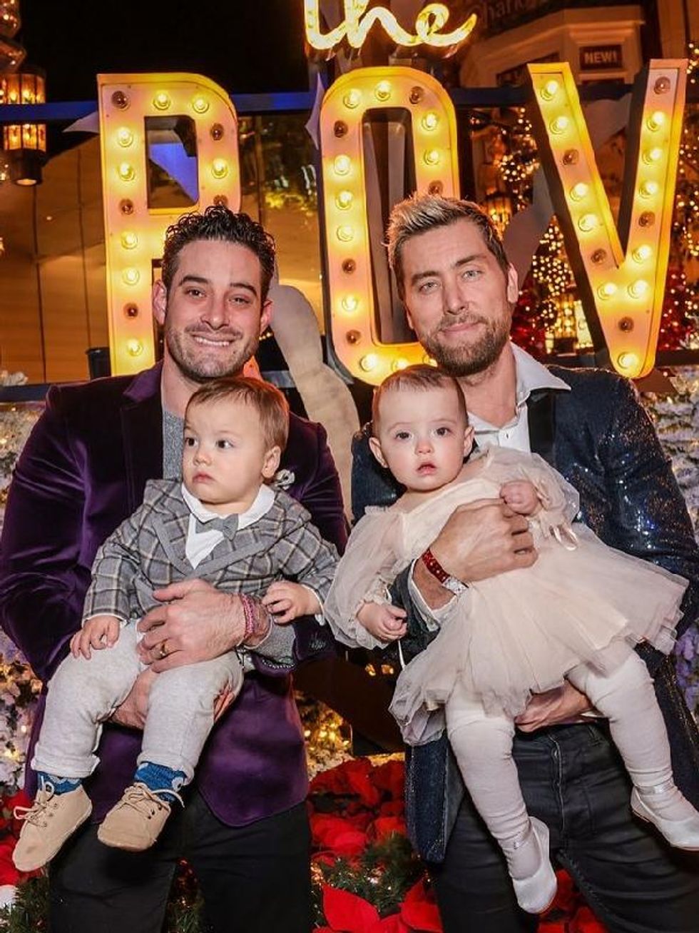 Lance Bass and Michael Turchin