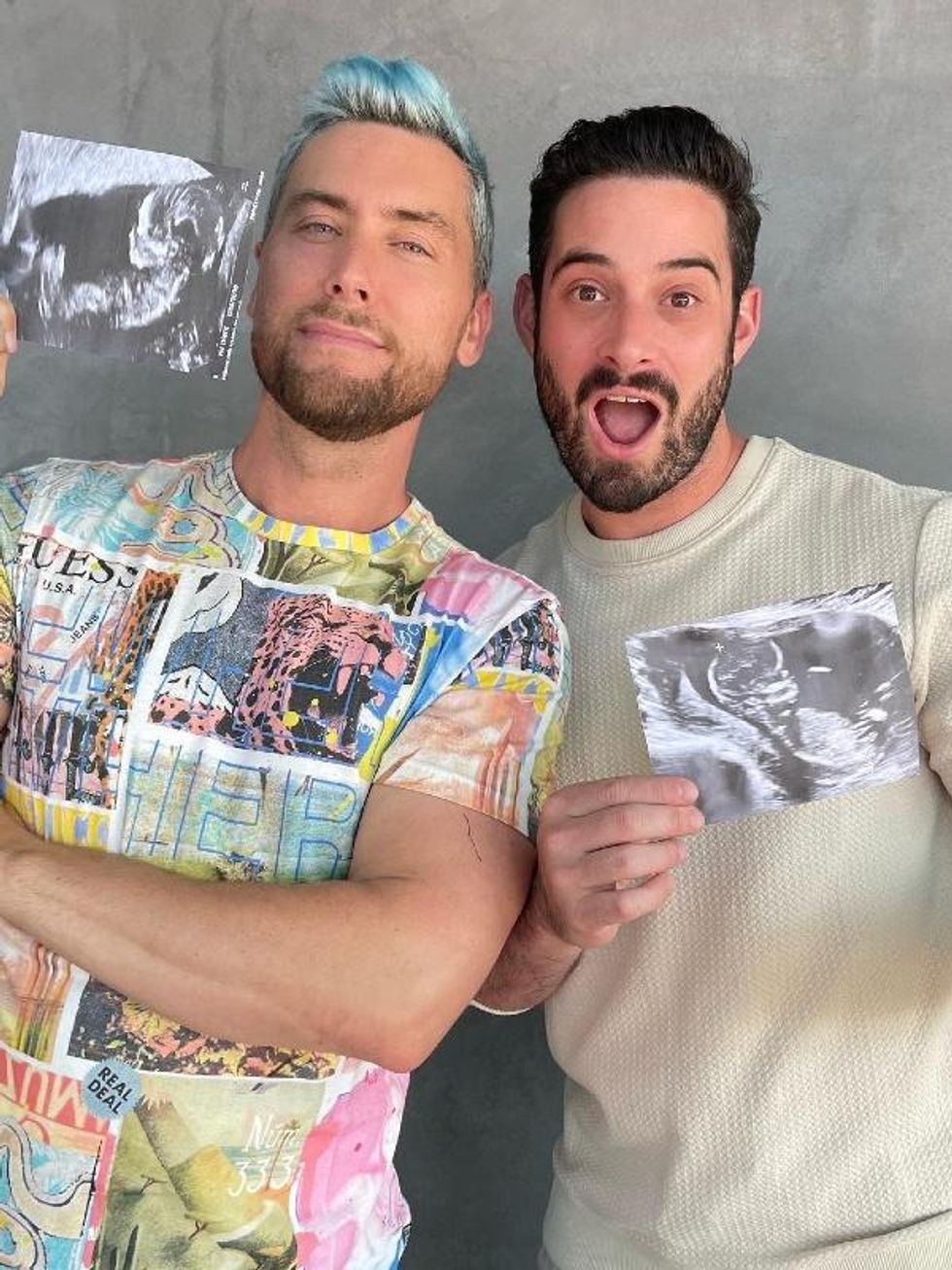 Lance Bass and Michael Turchin