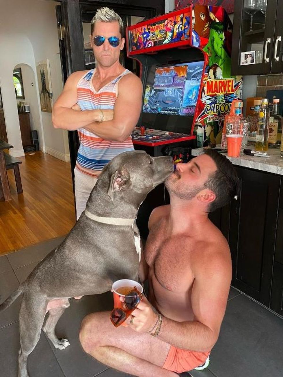 Lance Bass and Michael Turchin