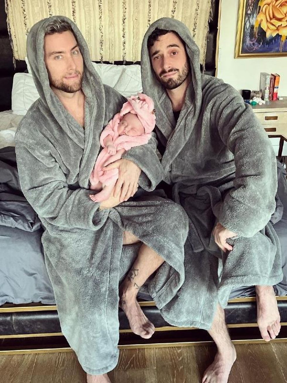 Lance Bass and Michael Turchin