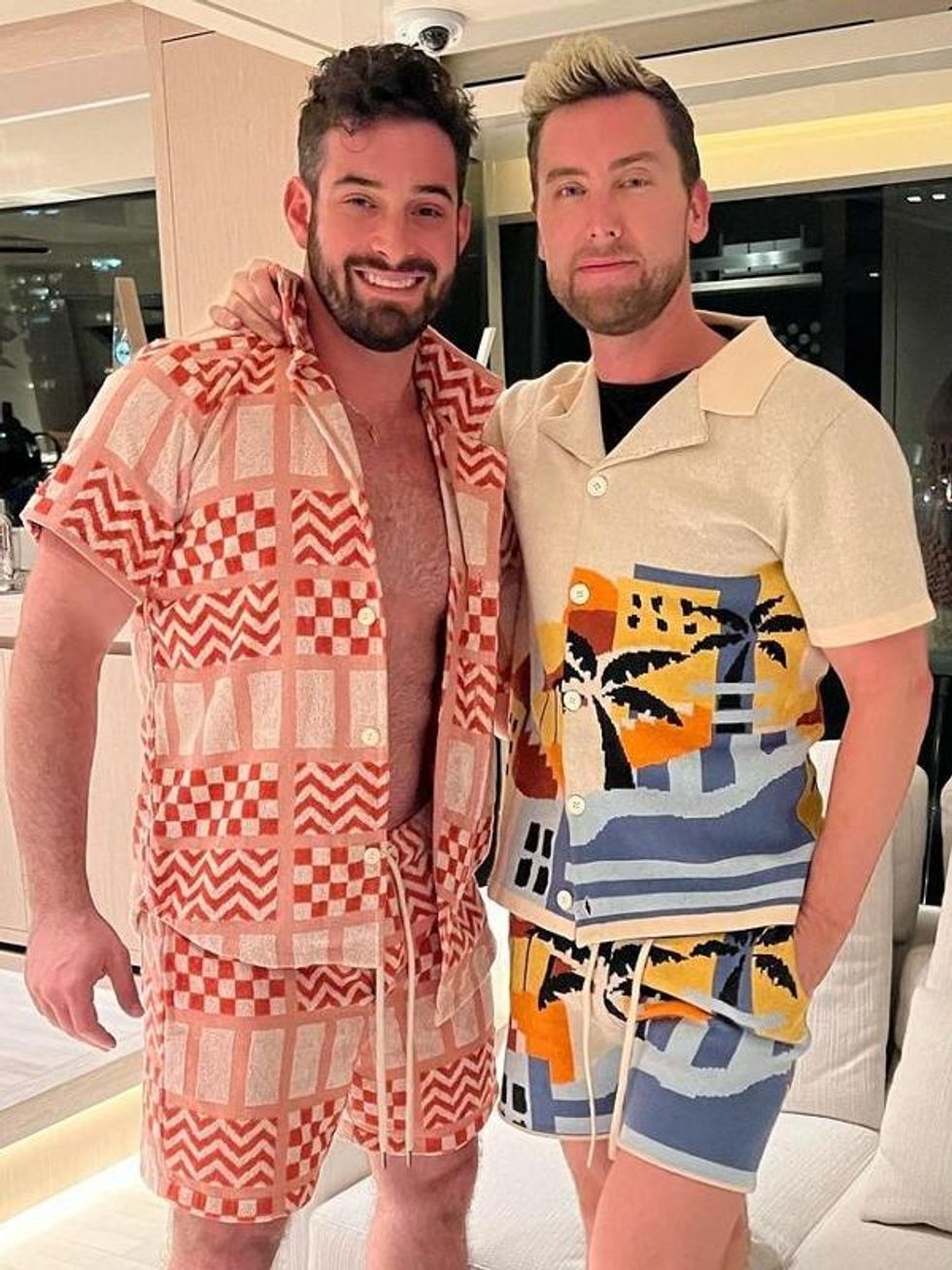 Lance Bass and Michael Turchin