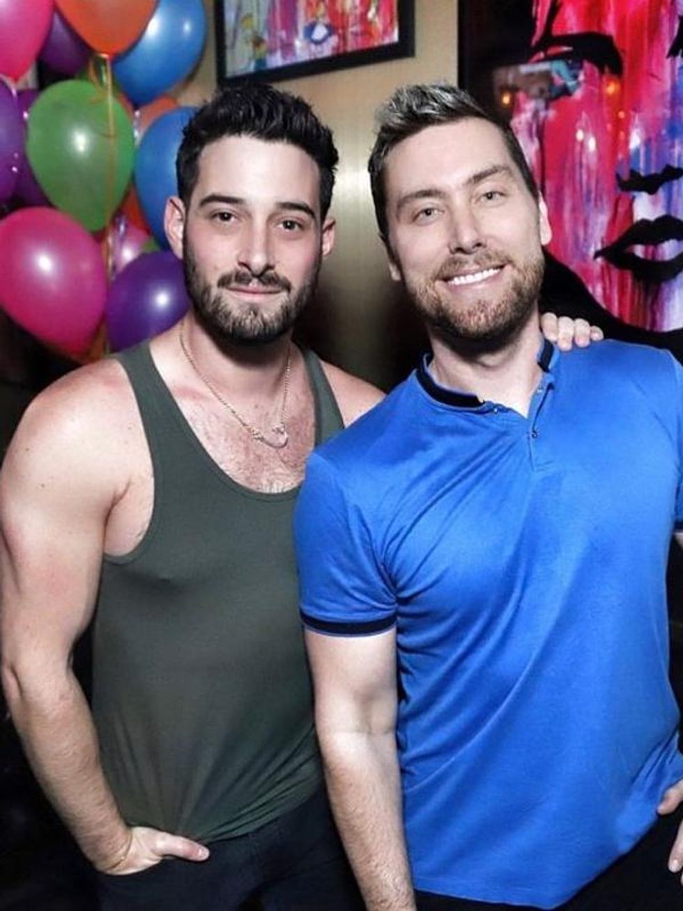 Lance Bass and Michael Turchin