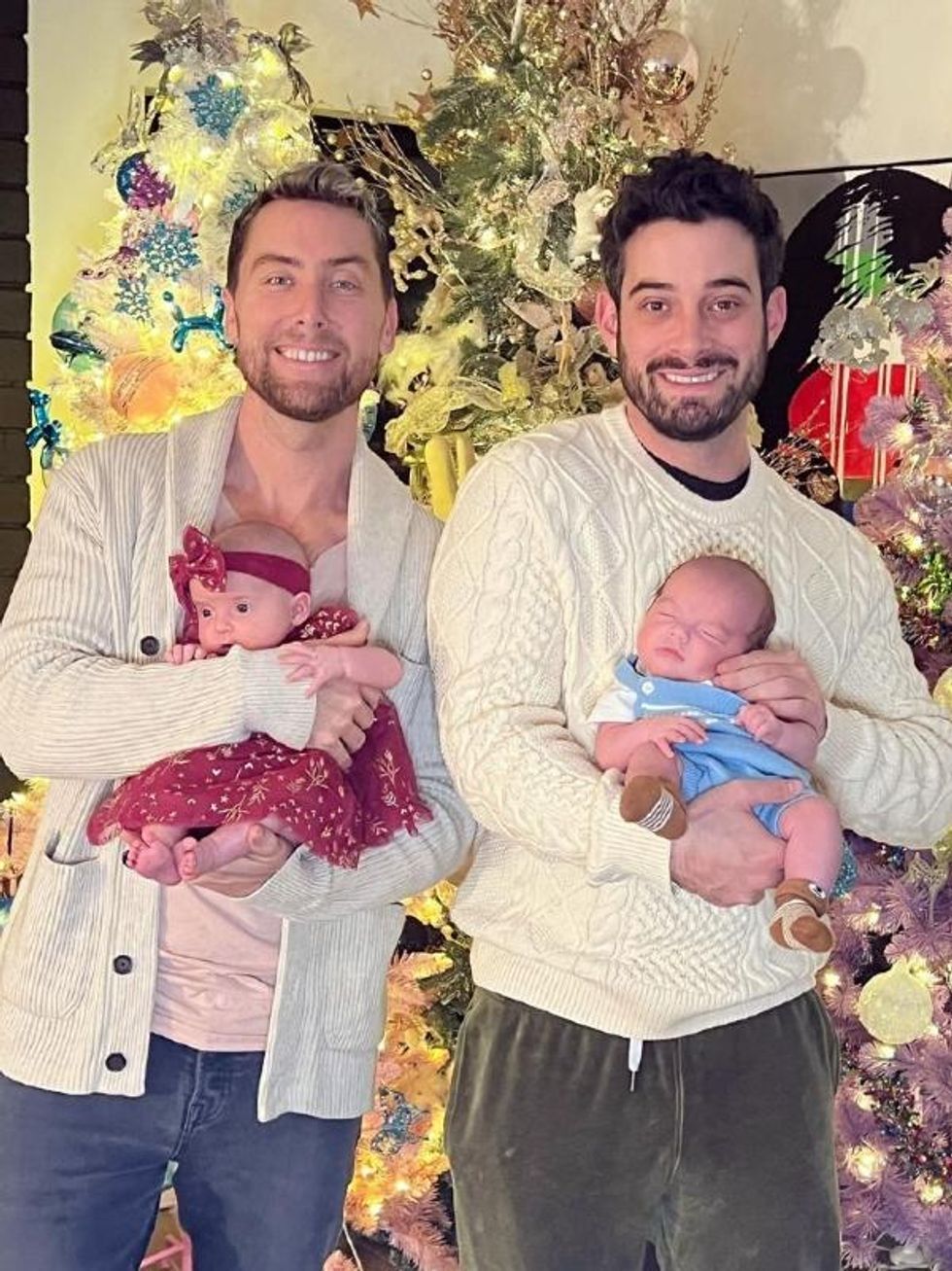 Lance Bass and Michael Turchin