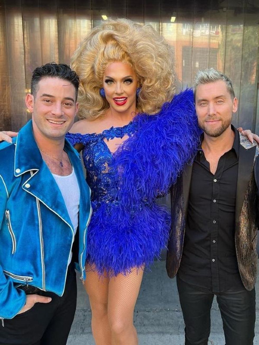 Lance Bass and Michael Turchin